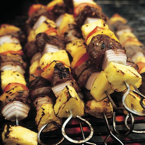 Charcoal Grilled Beef Kebabs Recipe Cooks Illustrated