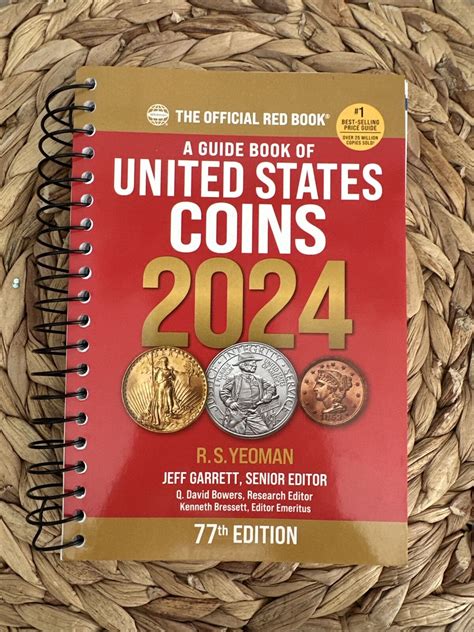 The New Official Red Book Guide United States Coins 2024 77th Spiral