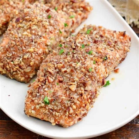 Pecan Crusted Salmon Will Cook For Smiles