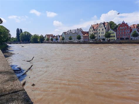 Floods In Landshut In June 2024 Editorial Photo Image Of June Wall