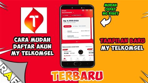 Cara Daftar Aplikasi My Telkomsel Terbaru YouTube