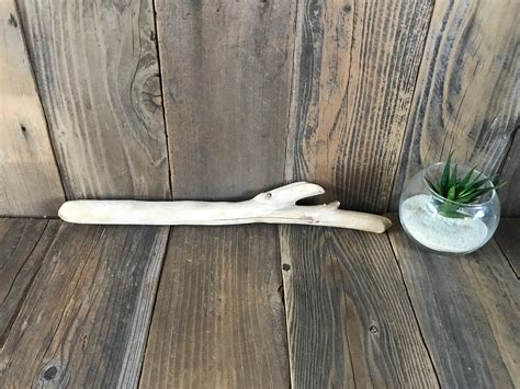 Long Driftwood Stick Smooth Macrame Driftwood Stick Etsy Beach