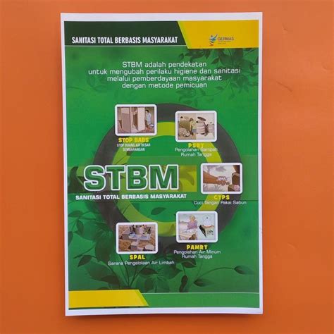 Poster Stbm 5 Pilar Poster Sanitasi Total Berbasis Masyarakat