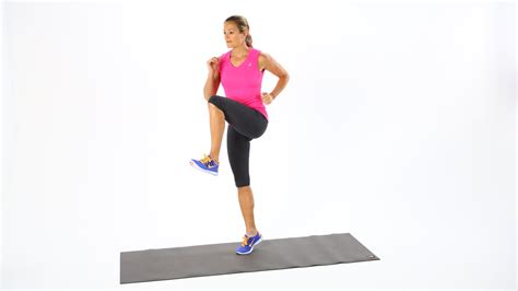 High Knees/Running in Place | Strong Abs Start With This 7-Minute ...