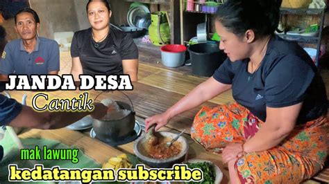 WADUH JANDA DESA CANTIK MAK AWUNG KEDATANGAN SUBSCRIBE DARI PURWAKARTA