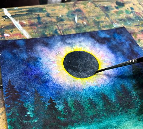 Creating Solar Eclipse Art | Green Artist