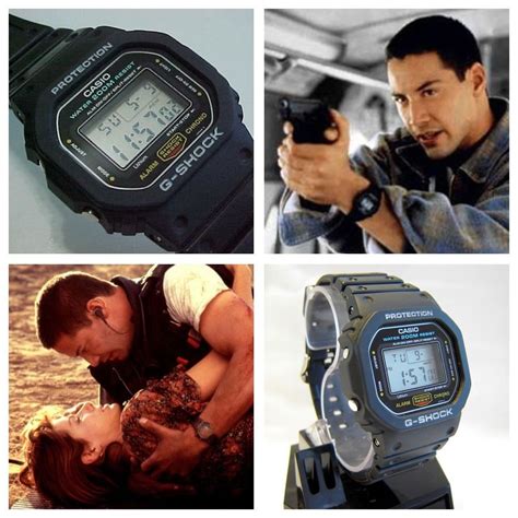 A Classic Dw 5600c 1v Aka Speed G Shock Worn By Keanu Reeves