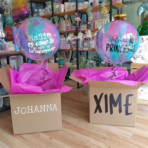 Pop Up Balloons Listos Para Envio 💗🎈manda Tu Mensaje En Caja Y