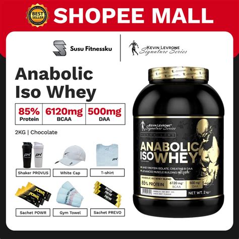 Jual Kevin Levrone Anabolic Iso Whey 2kg Shopee Indonesia