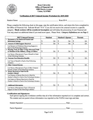 Fillable Online Federal Work Study Fws Fact Sheet Morris Avenue