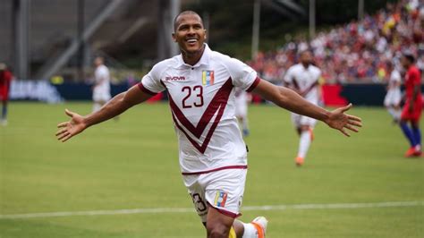 Salomón Rondón Goleador récord de la Selección de Venezuela APEX