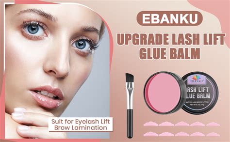 Amazon Lash Lift Glue Balm EBANKU Upgrade Lash Lift Glue Adhesive