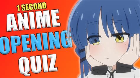 Guess The Anime Openings Quiz Second Edition Youtube