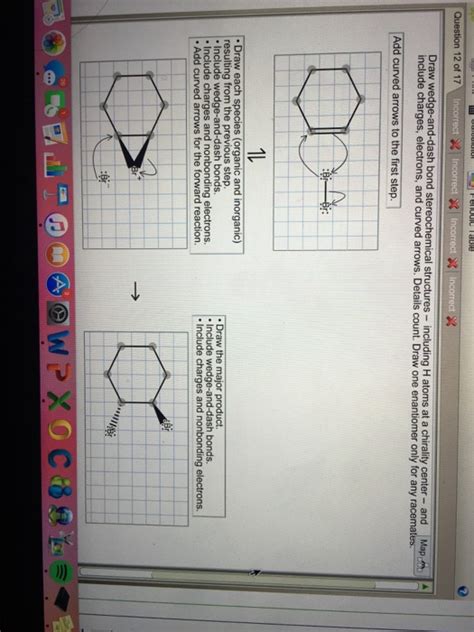 Solved Draw Wedge And Dash Bond Stereochemical Structures Chegg