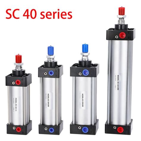 Sc40 Series Bore 40mm Stroke 25 1000 Air Cylinders Double Acting Single