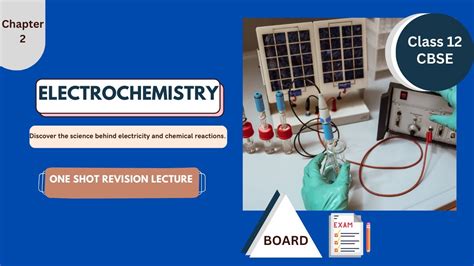 Electrochemistry Chapter 2 Chemistry Class 12 One Shot Revision