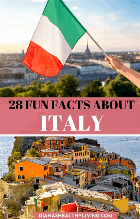 28 Fun Facts About Italy Dianas Healthy Living