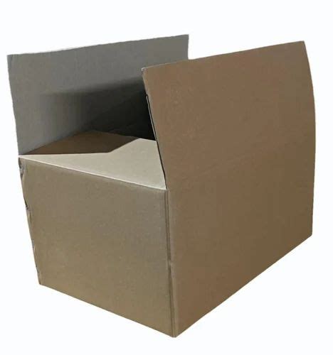 Brown Rectangular Corrugated Carton Box At Rs 22 Piece Corrugated And