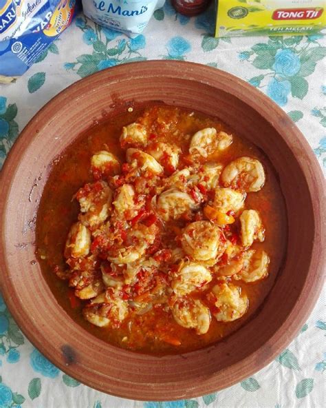 Resep Sambal Gami Udang Sambal Khas Bontang