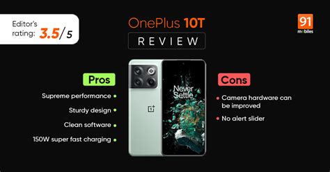 OnePlus 10T Review Pros And Cons Verdict 91Mobiles