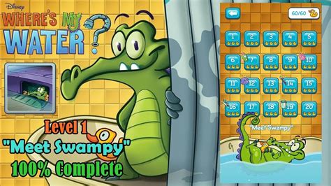 Wheres My Water Level 1 Meet Swampy Gameplay Walktrough Youtube