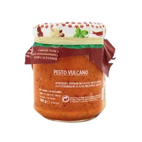 Pesto Vulcano Frutti Di Sicilia Failla Prodotti Tipici