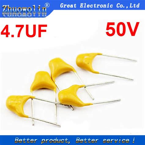 Pcs Lot V Uf Multilayer Monolithic Ceramic Capacitor Pitch