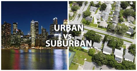 Suburban vs. Urban Living | The One Team Blog