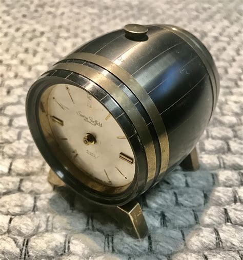 Vintage 1960s Swiza Sheffield Swiss Made 8 Day Alarm Clock Keg Etsy