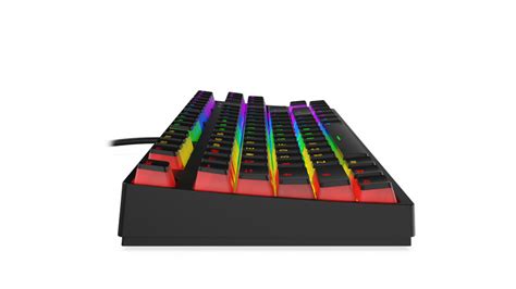 Klawiatura Gamingowa Krux Atax Rgb Pudding Outemu Black Proline