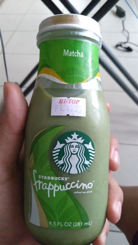 Starbucks Bottled Frappuccino Matcha : r/Matcha