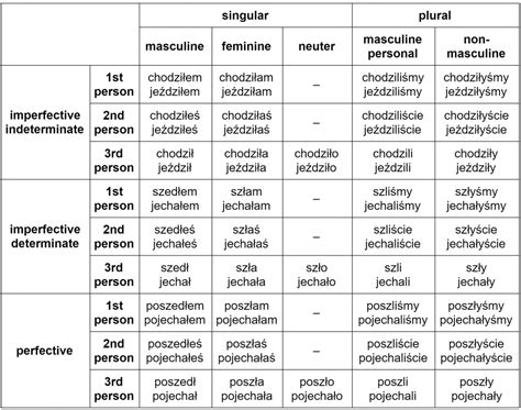 Polish Verbs of Motion iść jechać and Other Related Verbs