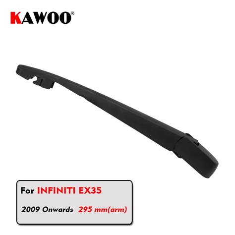 Kawoo Car Rear Wiper Blade Blades Back Window Wipers Arm For Infiniti