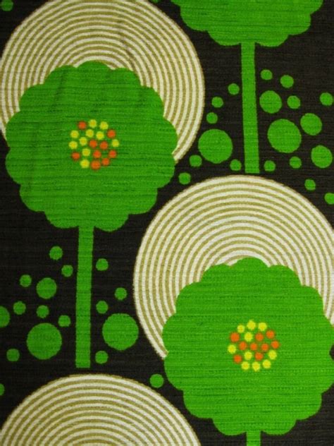 The Groovy Archives Groovy Floral Mid Century Fabrics Part See Part