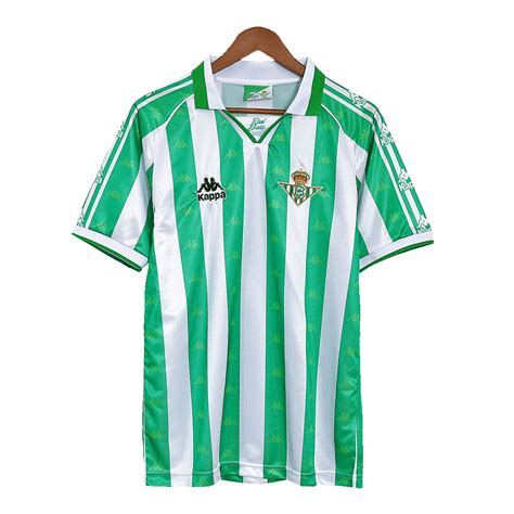 Real Betis Jersey Custom Home Soccer Retro Jersey 1995/97 | Best Soccer ...