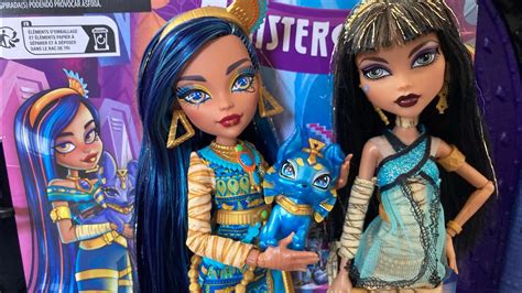 New Monster High G3 Cleo De Nile Doll Unboxing And Review G1 Vs G3 Comparisons Youtube