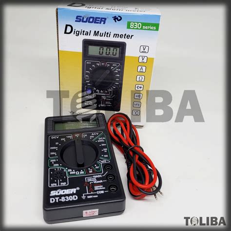 Jual Multitester Digital Suoer Digital Multimeter Avometer Alat Ukur