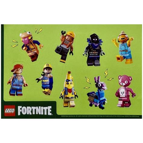 LEGO Fortnite Sticker Sheet LFN 1 Brick Owl LEGO Marketplace