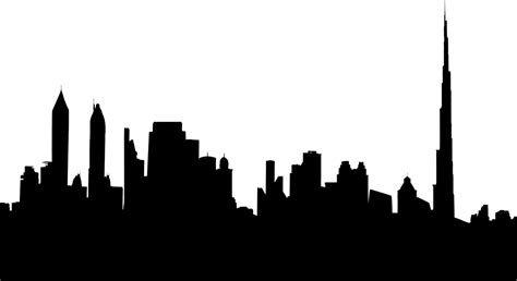 Cityscape Silhouette Png Clipart PNG All