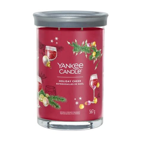 Holiday Cheer Yankee Candle Signature Wieca Tumbler Z Dwoma