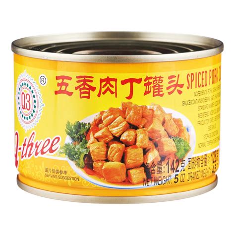 Q3 Spiced Pork Cubes 142g Mty Grocery