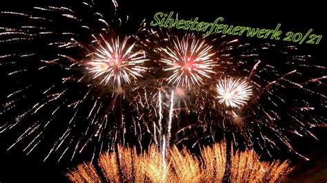 Silvester Großfeuerwerk 2020 21 Pyrotechnik Halenbeck e V 4k YouTube