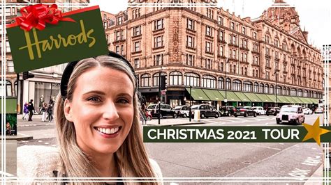 Harrods At Christmas Food Decoration Tour Vlogmas Week One