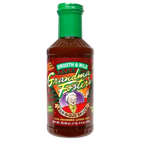 Grandma Fosters Homestyle Smooth And Mild Bar B Que Sauce Gluten Free 205 Oz 1 Each Kroger