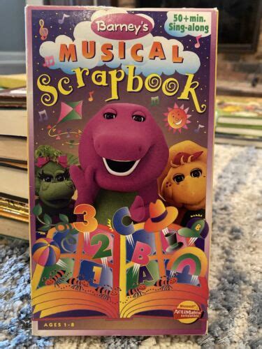 Barney S Musical Scrapbook VHS 1997 45986020178 EBay