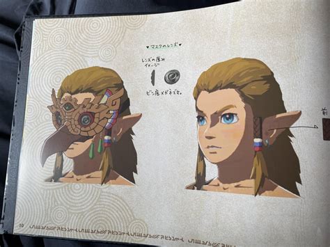 Entire Zelda Tears Of The Kingdom Artbook Leaks Online Iconera