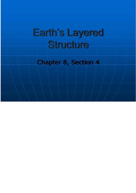 Pdf Earth S Layered Structure Dokumen Tips