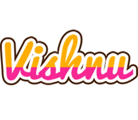 Vishnu Logo | Name Logo Generator - Smoothie, Summer, Birthday, Kiddo ...