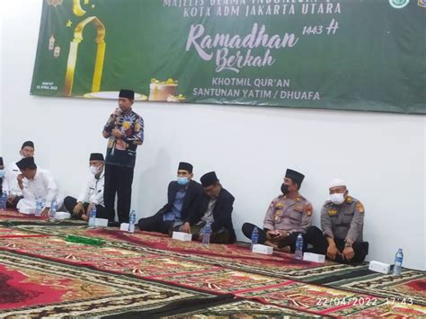 MUI Jakarta Utara Adakan Ramadan Berkah 1443 H DPD LDII Jakarta Utara