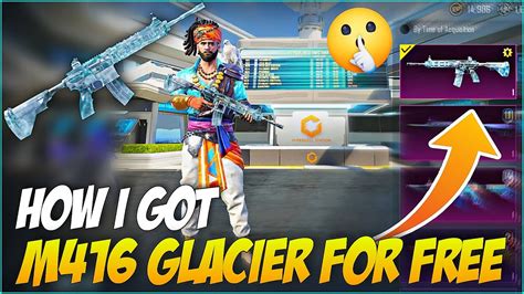 HOW I GOT M416 GLACIER SKIN IN PUBG MOBILE HOW TO GET M416 GLACIER IN